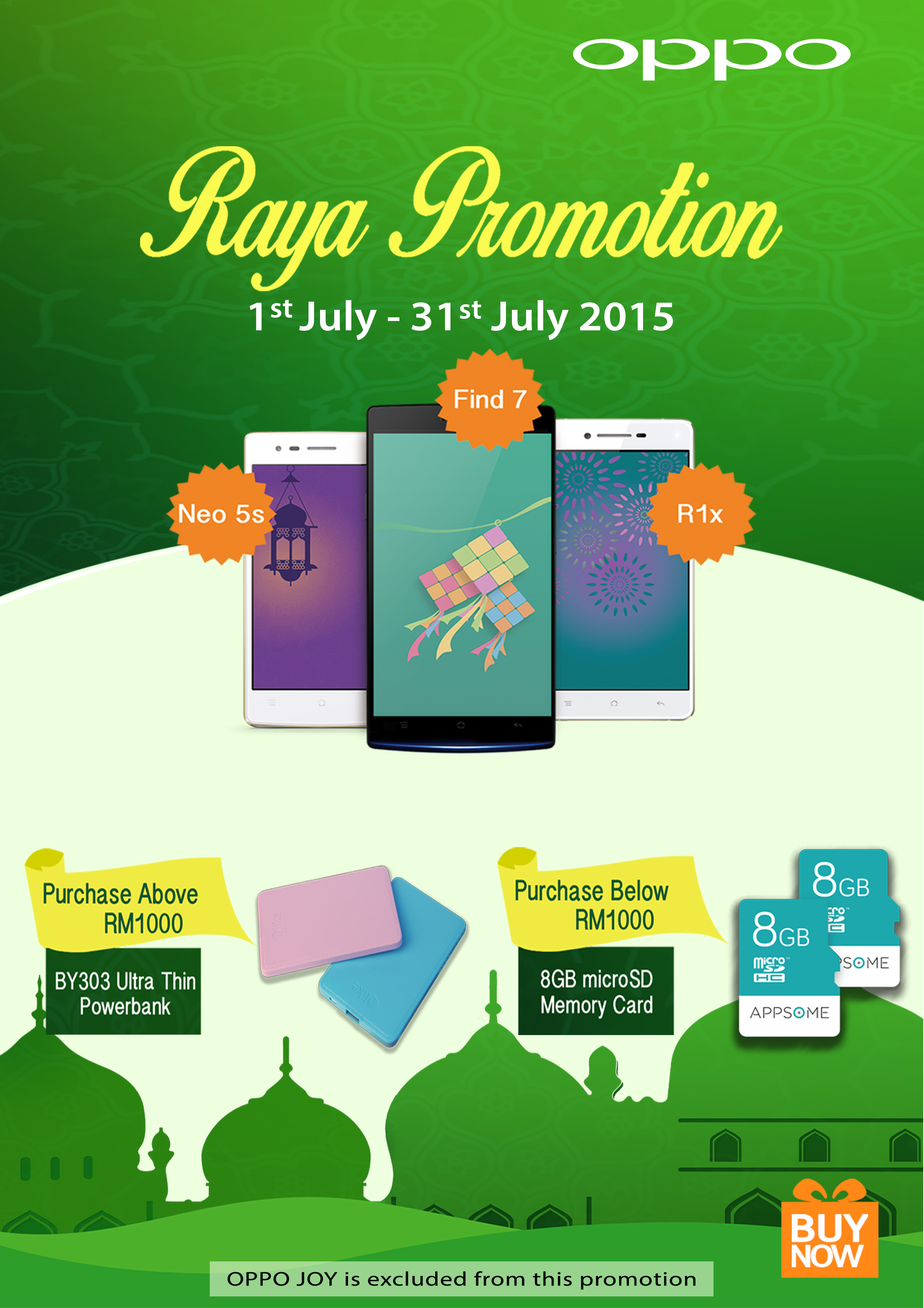 OPPO Malaysia Raya Promotion