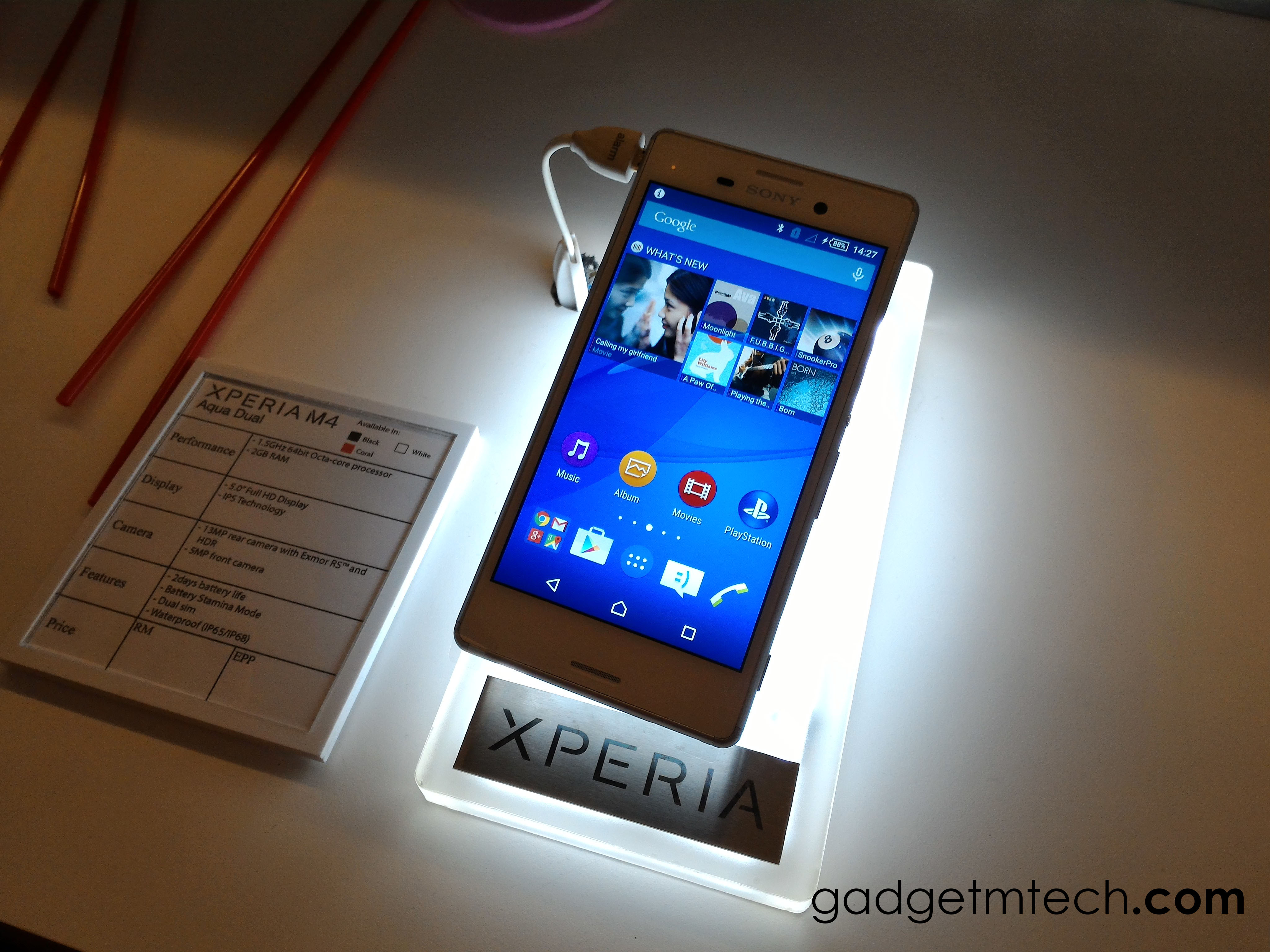 Sony Xperia M4 Aqua Dual Malaysia - 1