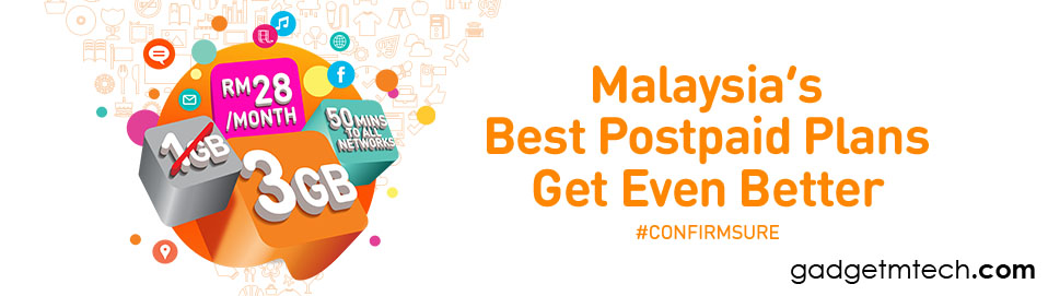 U Mobile upgrades its Postpaid Plans from RM 28 for 3 GB