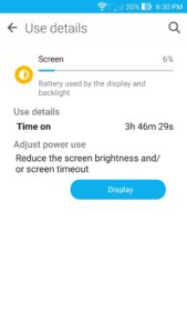 ASUS ZenFone 2 Battery Life - 6