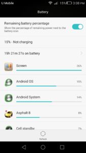 Honor 6 Plus Battery Life - 4