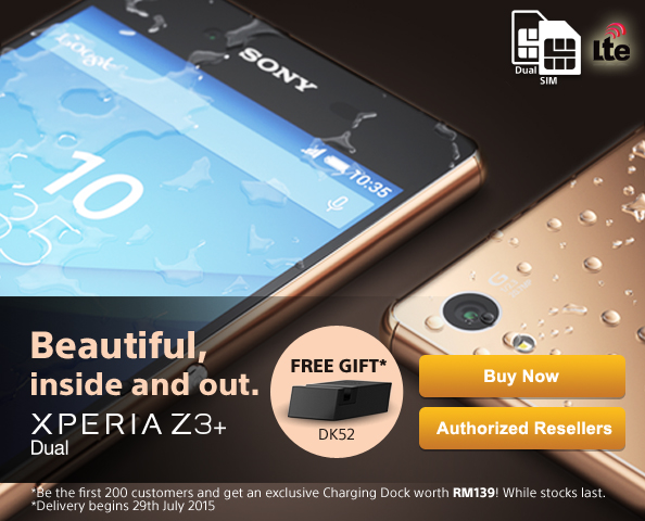 Sony Xperia Z3+ Dual Free Gift