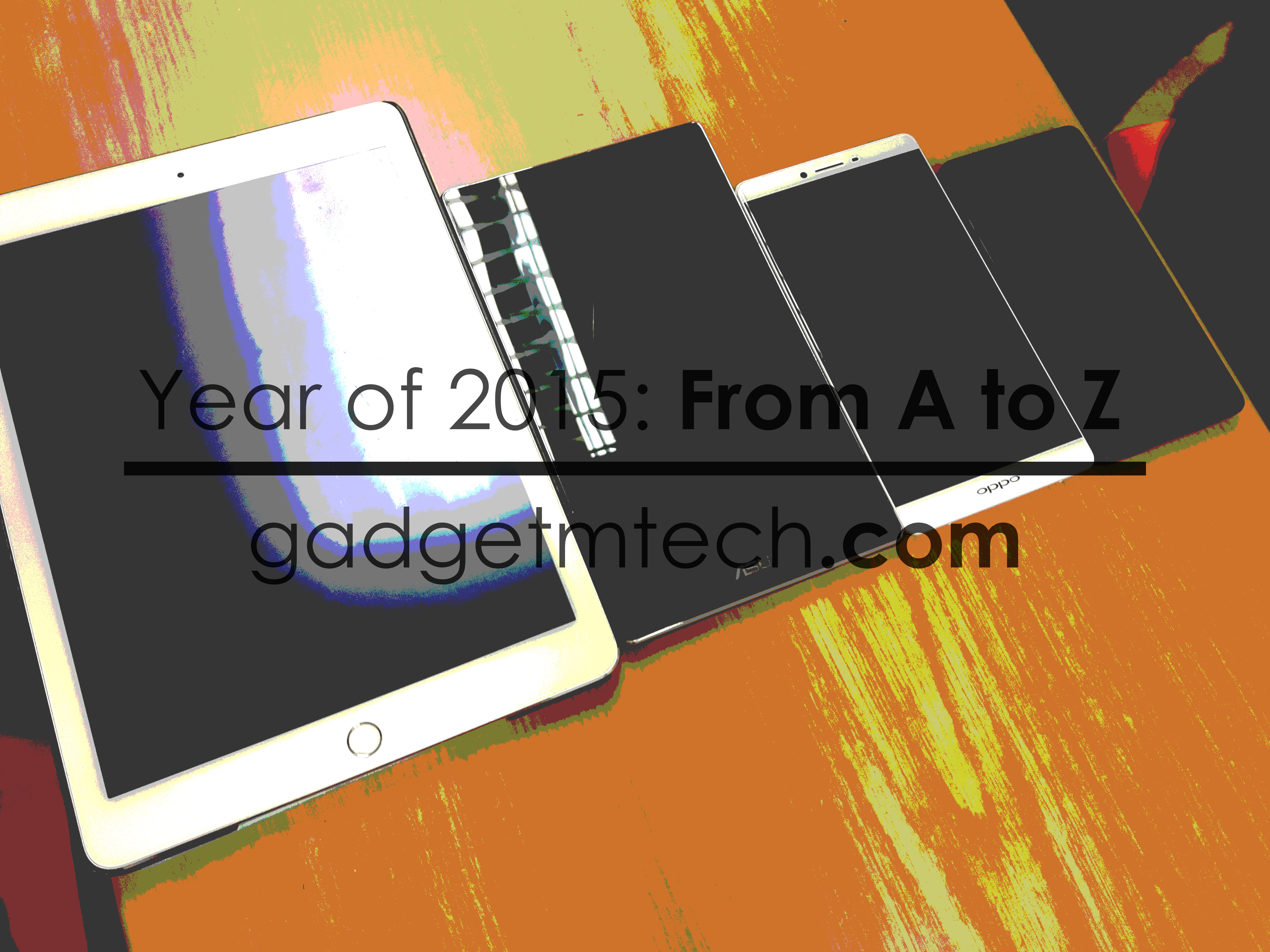 Year of 2015: From A to Z