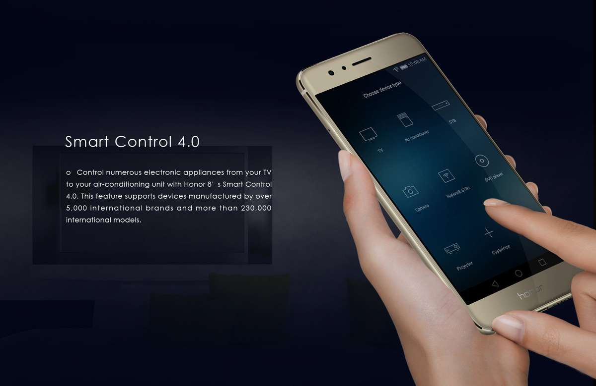 8 Reasons to Get an Honor 8 — IR Blaster with Smart Control 4.0