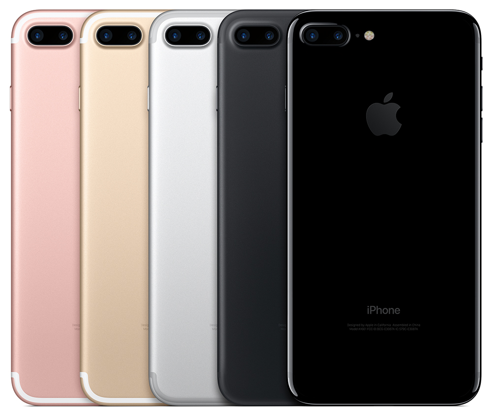 Apple iPhone 7 Plus Colors