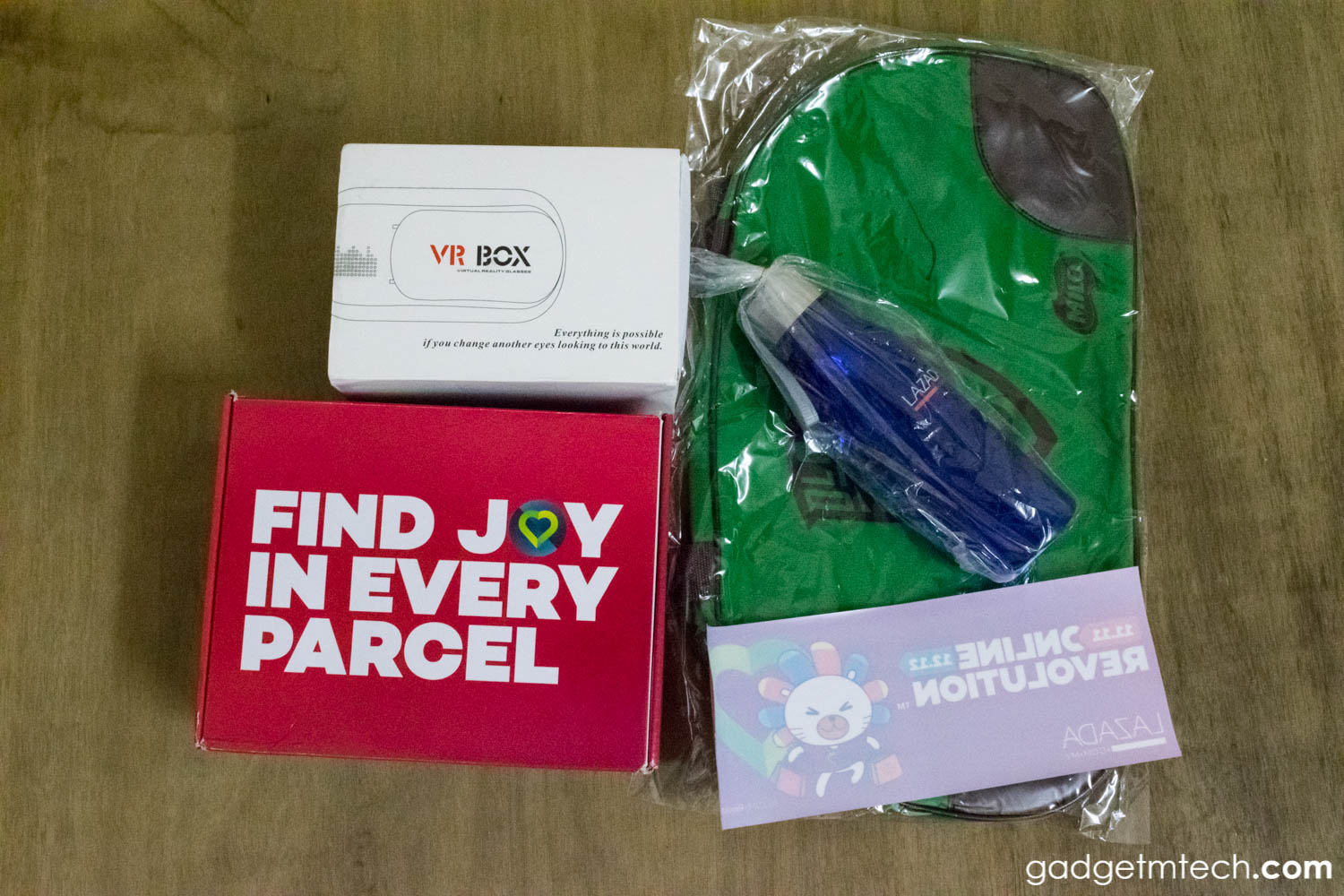 Lazada Box of Joy Unboxing_2