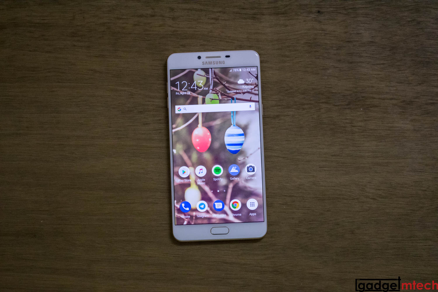 Home Screen