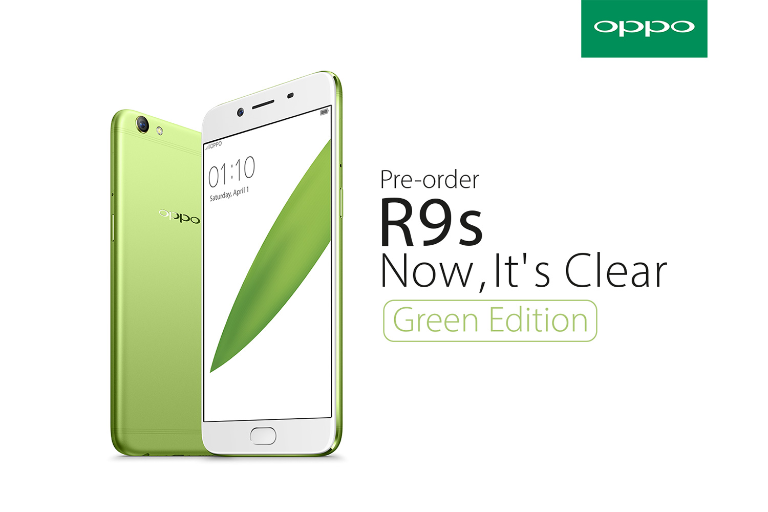OPPO R9s Green Edition