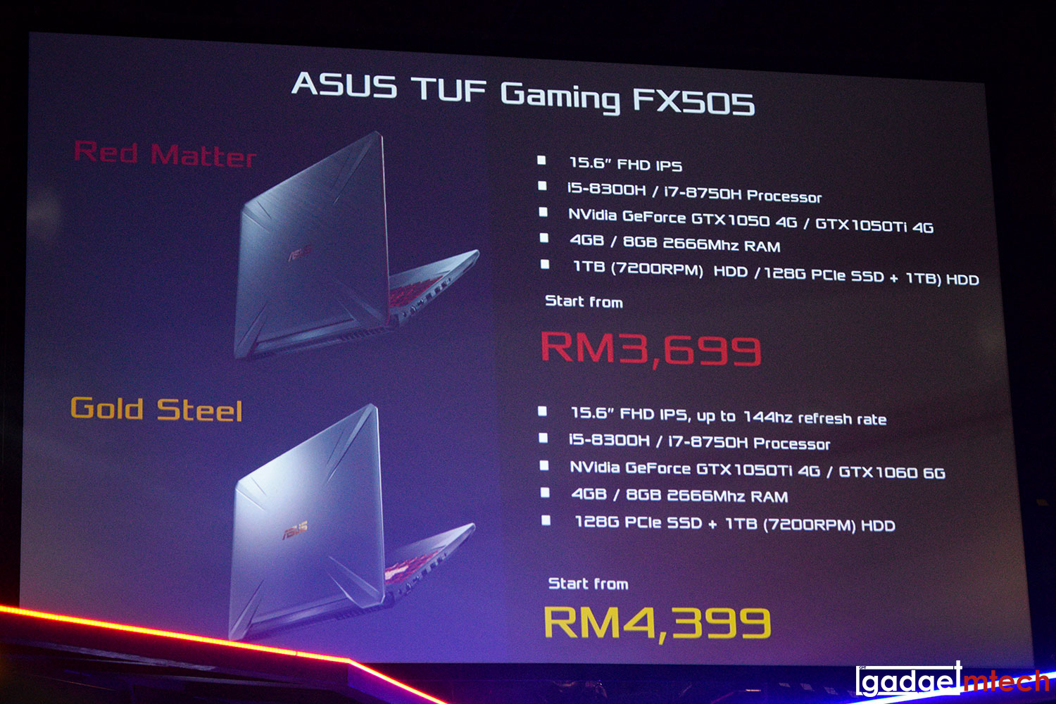 ASUS TUF Gaming FX505 Price