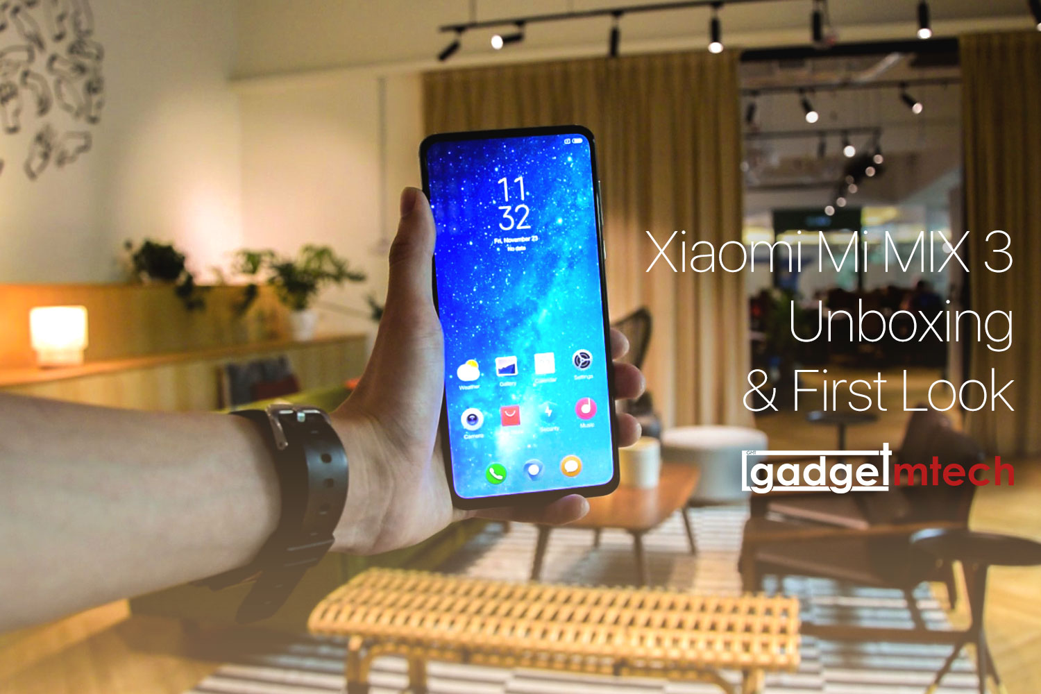 Xiaomi Mi MIX 3 Unboxing & First Look_Cover Photo