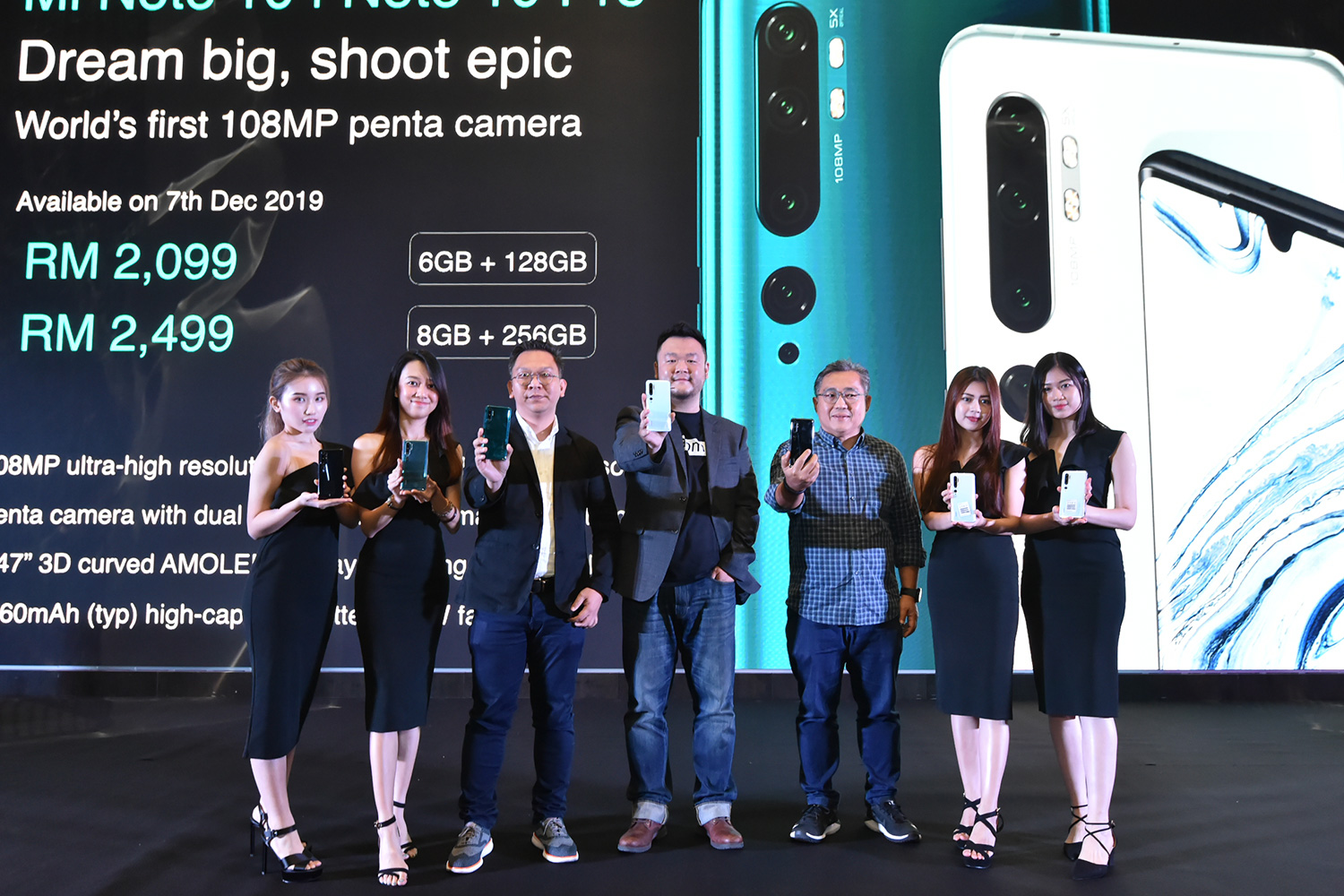 Xiaomi Mi Note 10 Launch