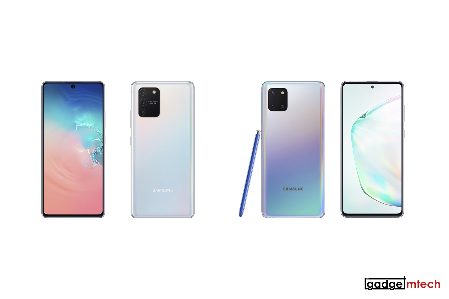 Samsung Galaxy S10 Lite and Note10 Lite