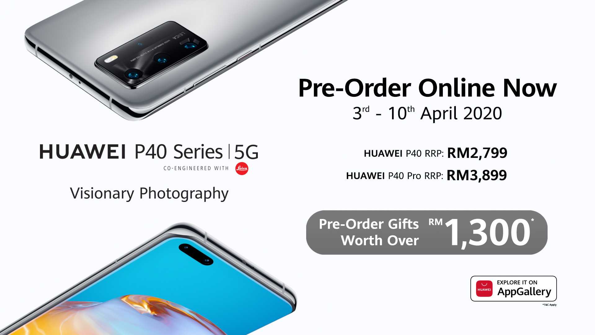 HUAWEI P40 Series Pre-Order