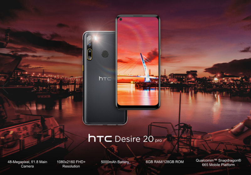 HTC Desire 20 pro