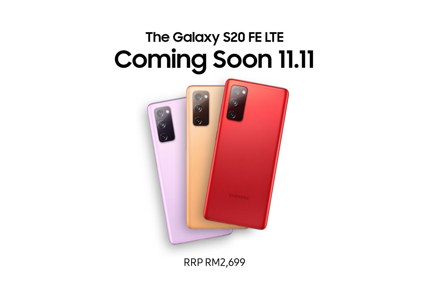Samsung Galaxy S20 FE LTE Retails at RM2,699