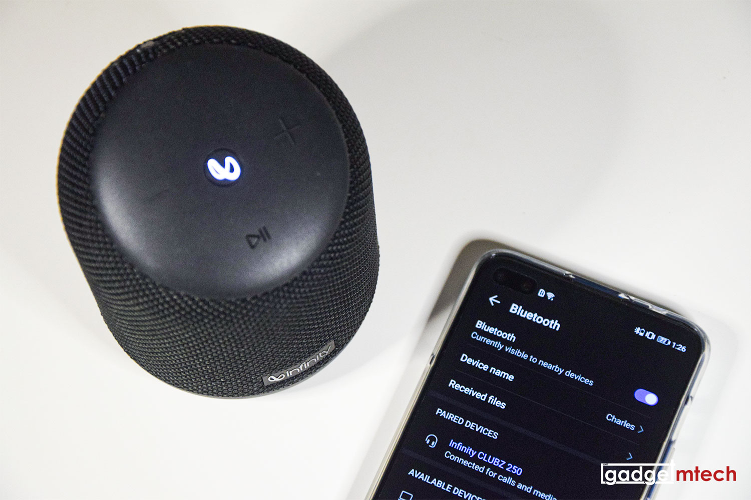 Infinity CLUBZ 250 Portable Bluetooth Speaker Review_6