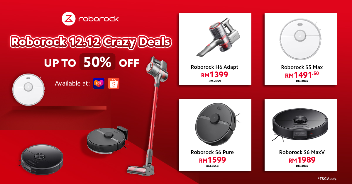 Roborock 12.12 Deals 2020