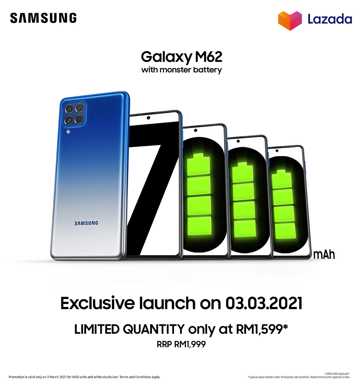 Samsung Galaxy M62 Malaysia