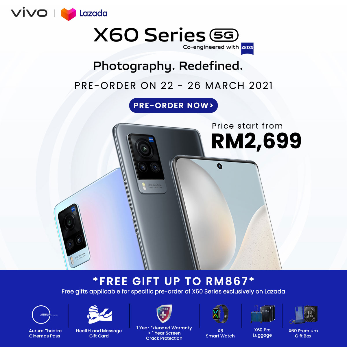 vivo X60 Series Pre-Order_Lazada